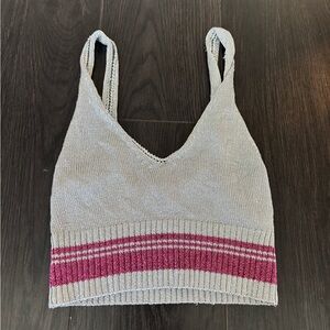 TOP SHOP METTALIC TOP